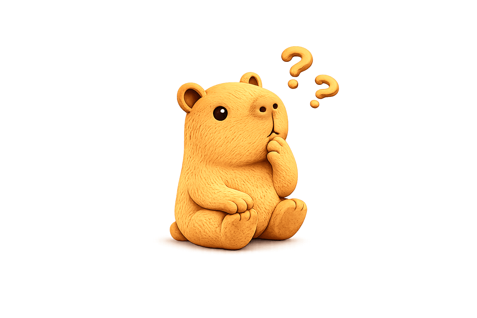Capybara mascot for Plan step